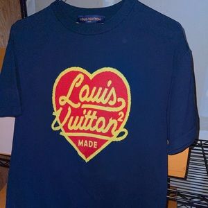 Louis Vuitton X Nigo X Virgil Abloh shirt size small worn once